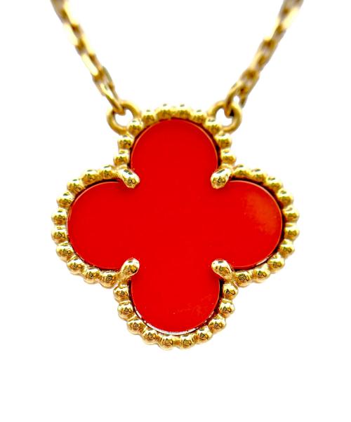 VAN CLEEF & ARPELS（ヴァンクリーフ＆アーペル）VAN CLEEF & ARPELS (ヴァンクリーフ＆アーペル) Vintage Alhambra Pendant Carnelian ヴィンテージ アルハンブラ ペンダント カーネリアン VCARD38500 サイズ:ヴィンテージの古着・服飾アイテム