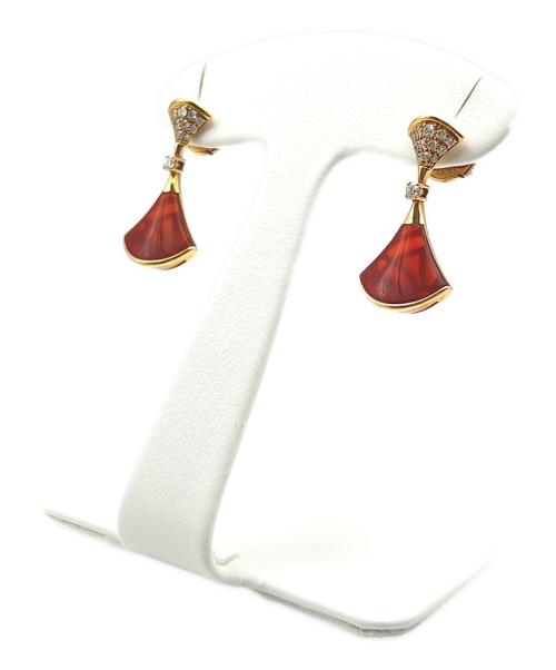 BVLGARI（ブルガリ）BVLGARI (ブルガリ) DAVAS DREAM EARRINGS ディーヴァドリーム ピアス OR857320の古着・服飾アイテム