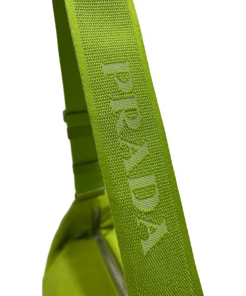 PRADA（プラダ）PRADA (プラダ) トライアングル キャンバス ショルダーバッグ 2VY007 010 F0613の古着・服飾アイテム