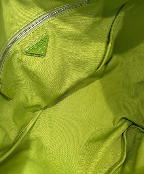 PRADA（プラダ）PRADA (プラダ) トライアングル キャンバス ショルダーバッグ 2VY007 010 F0613の古着・服飾アイテム