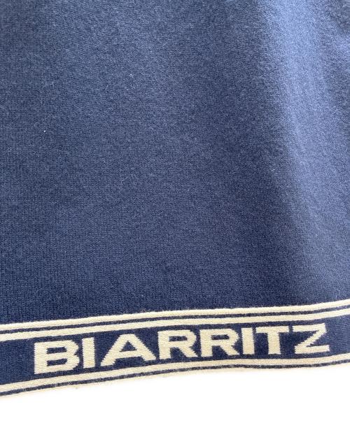 CHANEL（シャネル）CHANEL (シャネル) ロングニットカーディガンP60732K46366 ネイビー サイズ:34の古着・服飾アイテム