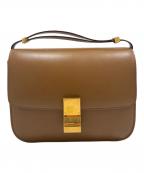 CELINEセリーヌ）の古着「クラシックボックス ミディアム」｜ブラウン