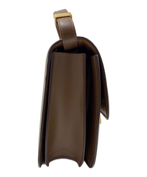 CELINE（セリーヌ）CELINE (セリーヌ) クラシックボックス ミディアム ブラウン サイズ:ミディアムの古着・服飾アイテム