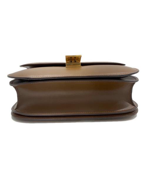 CELINE（セリーヌ）CELINE (セリーヌ) クラシックボックス ミディアム ブラウン サイズ:ミディアムの古着・服飾アイテム
