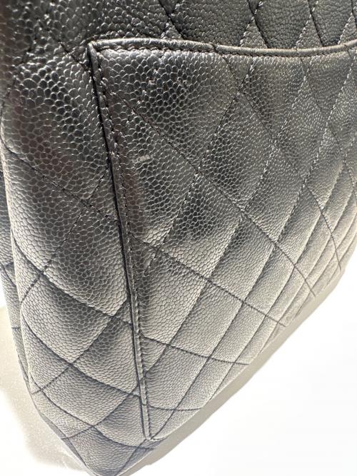 CHANEL（シャネル）CHANEL (シャネル) トップハンドルハンドバッグ ブラックの古着・服飾アイテム