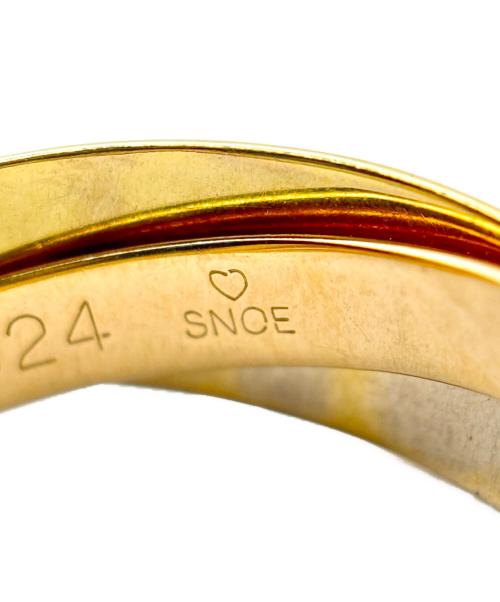 Cartier（カルティエ）Cartier (カルティエ) Trinity ring, small model/トリニティ リング SM / B4235100 サイズ:SM/スモール/52/12号の古着・服飾アイテム