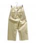 STUDIO NICHOLSON (スタジオ ニコルソン) Deep Pleat Volume Pant SNM-351 アイボリー サイズ:XS：14000円