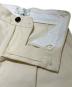 中古・古着 STUDIO NICHOLSON (スタジオ ニコルソン) Deep Pleat Volume Pant SNM-351 アイボリー サイズ:XS：14000円