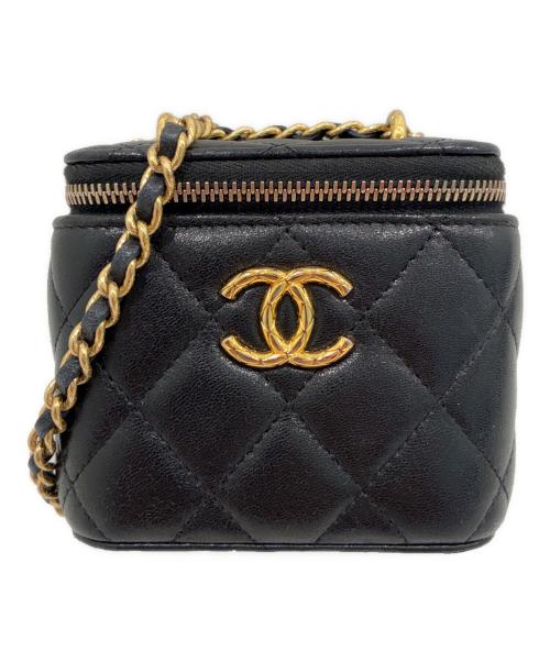 CHANEL（シャネル）CHANEL (シャネル) マトラッセバニティバッグミニ ブラックの古着・服飾アイテム