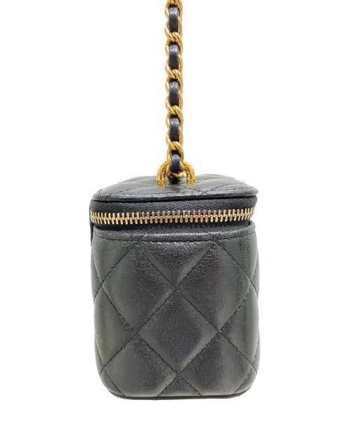 CHANEL（シャネル）CHANEL (シャネル) マトラッセバニティバッグミニ ブラックの古着・服飾アイテム