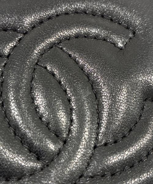 CHANEL（シャネル）CHANEL (シャネル) マトラッセバニティバッグミニ ブラックの古着・服飾アイテム