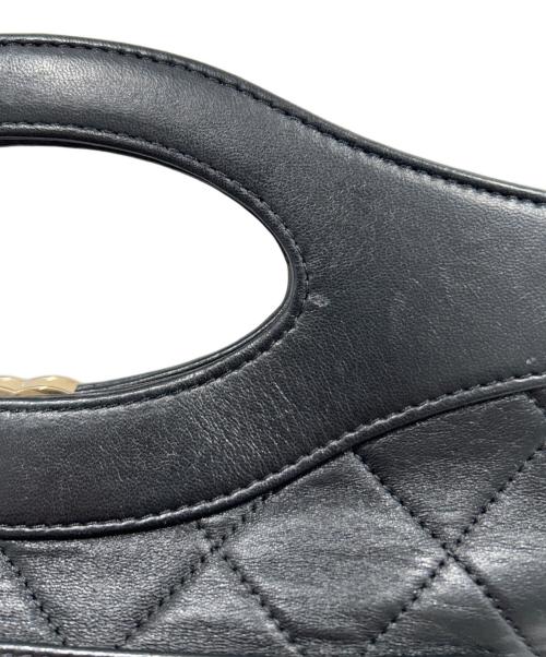 CHANEL（シャネル）CHANEL (シャネル) マトラッセターンロックハンドバッグMatelassé Turn-Lock Handbag  ブラックの古着・服飾アイテム