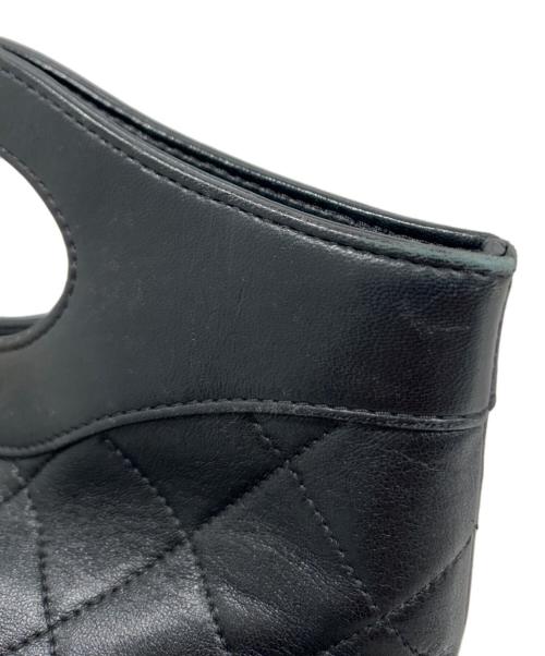 CHANEL（シャネル）CHANEL (シャネル) マトラッセターンロックハンドバッグMatelassé Turn-Lock Handbag  ブラックの古着・服飾アイテム