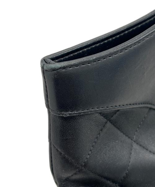 CHANEL（シャネル）CHANEL (シャネル) マトラッセターンロックハンドバッグMatelassé Turn-Lock Handbag  ブラックの古着・服飾アイテム