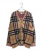 BURBERRYバーバリー）の古着「Harriford cardigan 8070287」｜ベージュ