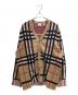 BURBERRY（バーバリー）の古着「Harriford cardigan 8070287」｜ベージュ