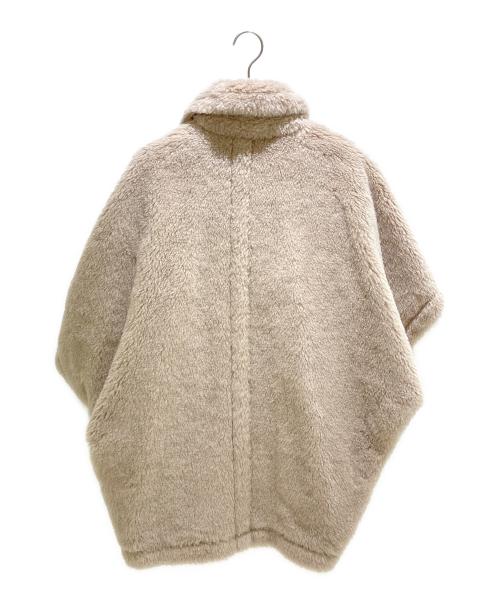 MaxMara（マックスマーラ）MaxMara (マックスマーラ) テディベアケープ/ファーコート/ショートコート ピンク サイズ:Freeの古着・服飾アイテム