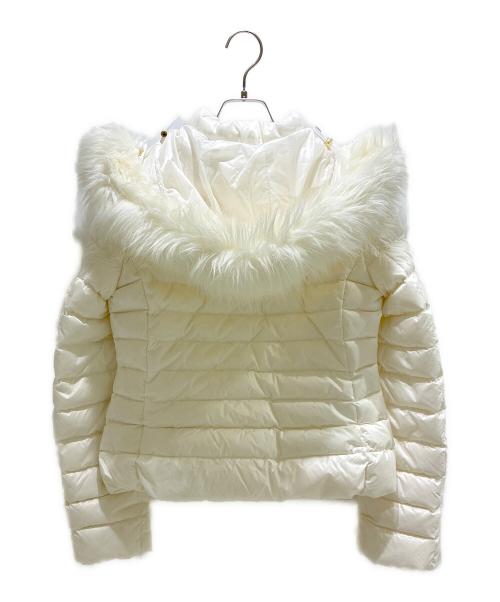 TATRAS（タトラス）TATRAS (タトラス) トリソール/TRESOL/ファーダウンジャケット  ホワイト サイズ:3の古着・服飾アイテム