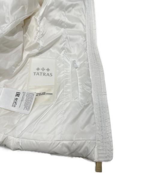 TATRAS（タトラス）TATRAS (タトラス) トリソール/TRESOL/ファーダウンジャケット  ホワイト サイズ:3の古着・服飾アイテム