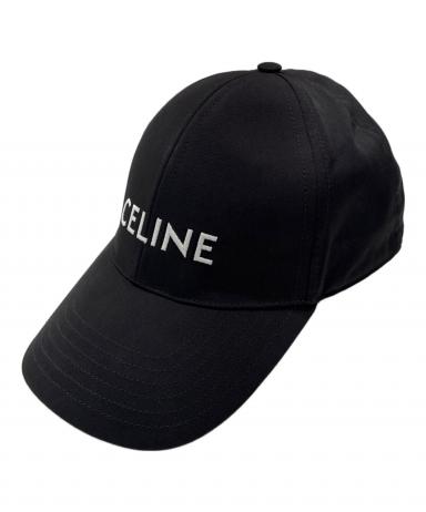 中古・古着通販】CELINE (セリーヌ) ロゴベースボールキャップ 中古・古着通販】CELINE (セリーヌ) ロゴベースボールキャップ