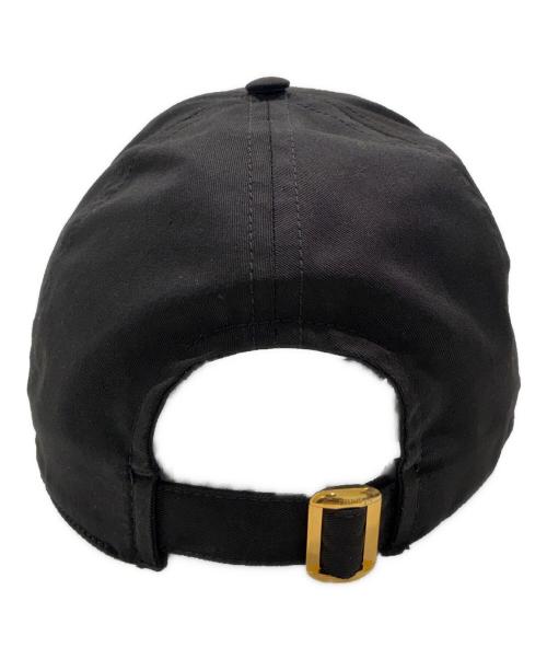 CELINE（セリーヌ）CELINE (セリーヌ) ロゴベースボールキャップ 2AUA1242N ブラック サイズ:Mの古着・服飾アイテム