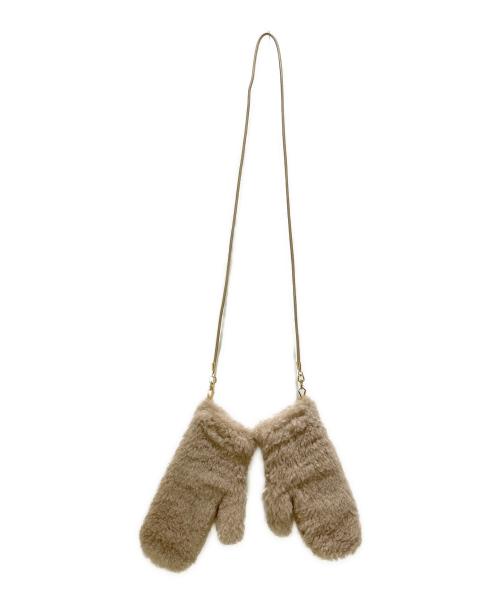 MaxMara（マックスマーラ）MaxMara (マックスマーラ) テディベアグローブ 23456606336 ピンク サイズ:MLの古着・服飾アイテム