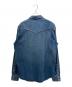 CELINE (セリーヌ) ウエスタンデニムシャツ インディゴ サイズ:XXL：45000円