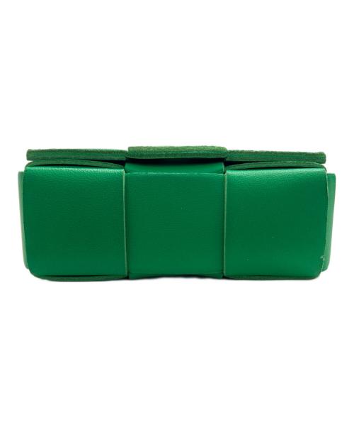 BOTTEGA VENETA（ボッテガベネタ）BOTTEGA VENETA (ボッテガベネタ) キャンディーカセット/ショルダーバッグ グリーンの古着・服飾アイテム