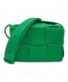 BOTTEGA VENETA（ボッテガベネタ）の古着「キャンディーカセット/ショルダーバッグ」｜グリーン