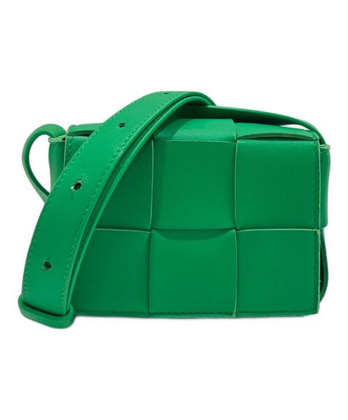BOTTEGA VENETA（ボッテガベネタ）BOTTEGA VENETA (ボッテガベネタ) キャンディーカセット/ショルダーバッグ グリーンの古着・服飾アイテム