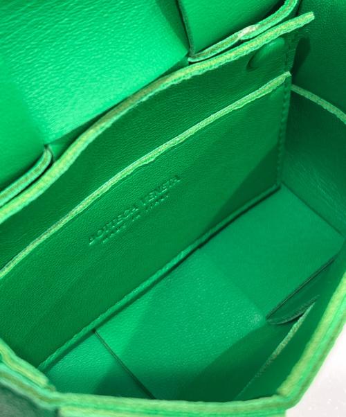 BOTTEGA VENETA（ボッテガベネタ）BOTTEGA VENETA (ボッテガベネタ) キャンディーカセット/ショルダーバッグ グリーンの古着・服飾アイテム