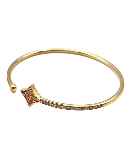 LOUIS VUITTON（ルイ ヴィトン）LOUIS VUITTON ブレスレット ツイスト ブロッサム（イエローゴールド×ダイヤモンド）/Blossom Twist Bracelet Yellow Gold Diamond Fine Jewelry/Q95712の古着・服飾アイテム