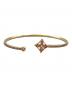 LOUIS VUITTON（ルイ ヴィトン）の古着「ブレスレット ツイスト ブロッサム（イエローゴールド×ダイヤモンド）/Blossom Twist Bracelet Yellow Gold Diamond Fine Jewelry/Q95712」