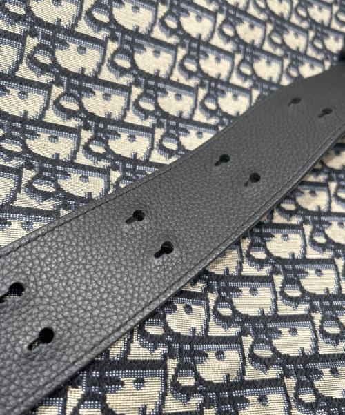 Christian Dior（クリスチャン ディオール）Christian Dior (クリスチャン ディオール) Oblique Saddle Tote Bag オブリーグ サドル トートバッグ 1ADSH175YKS ベージュ×ネイビーの古着・服飾アイテム