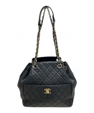 中古・古着通販】CHANEL (シャネル) ココマーク巾着チェーンショルダー