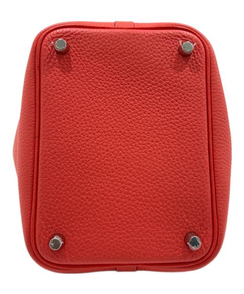HERMES（エルメス）HERMES (エルメス) Picotin Lock PM/ピコタンロック PM/トリヨンクレマンス/ローズテキサス/シルバー金具/D刻印:2019年製 ローズテキサス×シルバー金具 サイズ:PMの古着・服飾アイテム