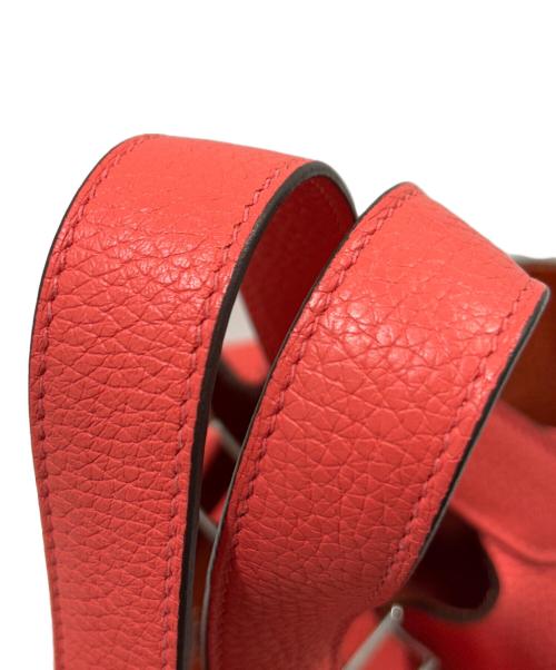 HERMES（エルメス）HERMES (エルメス) Picotin Lock PM/ピコタンロック PM/トリヨンクレマンス/ローズテキサス/シルバー金具/D刻印:2019年製 ローズテキサス×シルバー金具 サイズ:PMの古着・服飾アイテム