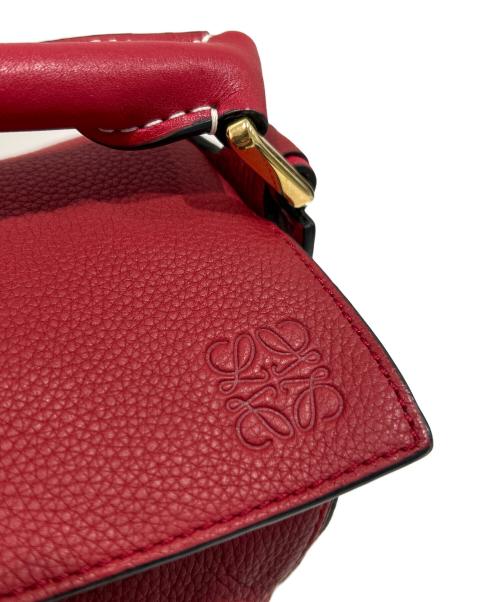 LOEWE（ロエベ）LOEWE (ロエベ) Puzzle Bag Small パズルバッグ スモール レッド サイズ:スモールの古着・服飾アイテム