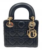 Christian Diorクリスチャン ディオール）の古着「Lady Dior レディディオール ミニ」｜ブラック