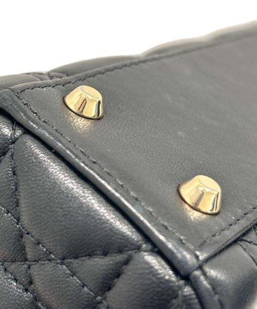 Christian Dior（クリスチャン ディオール）Christian Dior (クリスチャン ディオール) Lady Dior レディディオール ミニ ブラック サイズ:ミニの古着・服飾アイテム