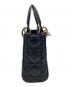 中古・古着 Christian Dior (クリスチャン ディオール) Lady Dior レディディオール ミニ ブラック サイズ:ミニ：420000円