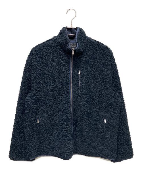 KITH（キス）KITH (キス) Curly Sherpa Antony Full Zip/ボアフリースジャケット ネイビー サイズ:Mの古着・服飾アイテム