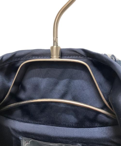 KITH（キス）KITH (キス) Curly Sherpa Antony Full Zip/ボアフリースジャケット ネイビー サイズ:Mの古着・服飾アイテム