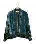 KITH（キス）の古着「ベルベット ボンバージャケット」｜グリーン