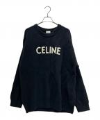 CELINEセリーヌ）の古着「オーバーサイズ セーター A19R423P」｜ブラック
