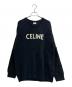 CELINE（セリーヌ）の古着「オーバーサイズ セーター A19R423P」｜ブラック