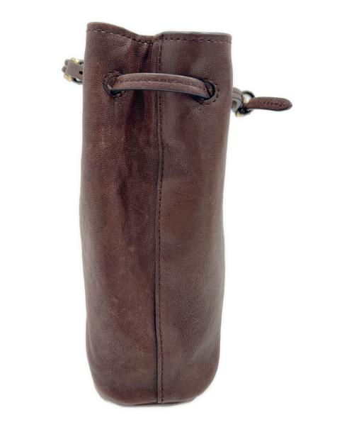 MIU MIU（ミュウミュウ）MIU MIU (ミュウミュウ) ナッパレザー ミニバッグの古着・服飾アイテム