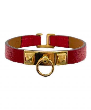 中古・古着通販】HERMES (エルメス) レザーブレスレット 《ミニ