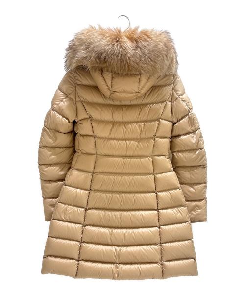 MONCLER（モンクレール）MONCLER (モンクレール) HIRMAFUR GIUBBOTTO/イルマファー ダウンコート ベージュ サイズ:00/XXSの古着・服飾アイテム