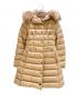 MONCLER（モンクレール）の古着「HIRMAFUR GIUBBOTTO/イルマファー ダウンコート」｜ベージュ